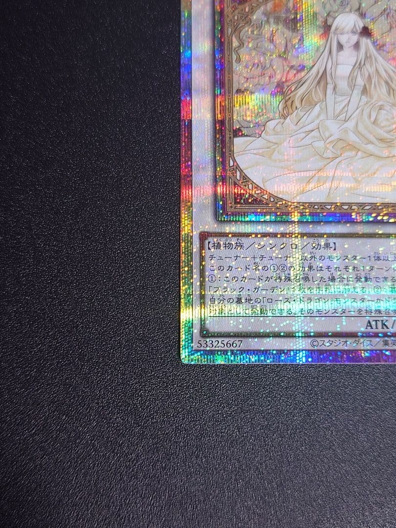 遊戯王　ガーデンローズメイデン　プリシク　プリズマ