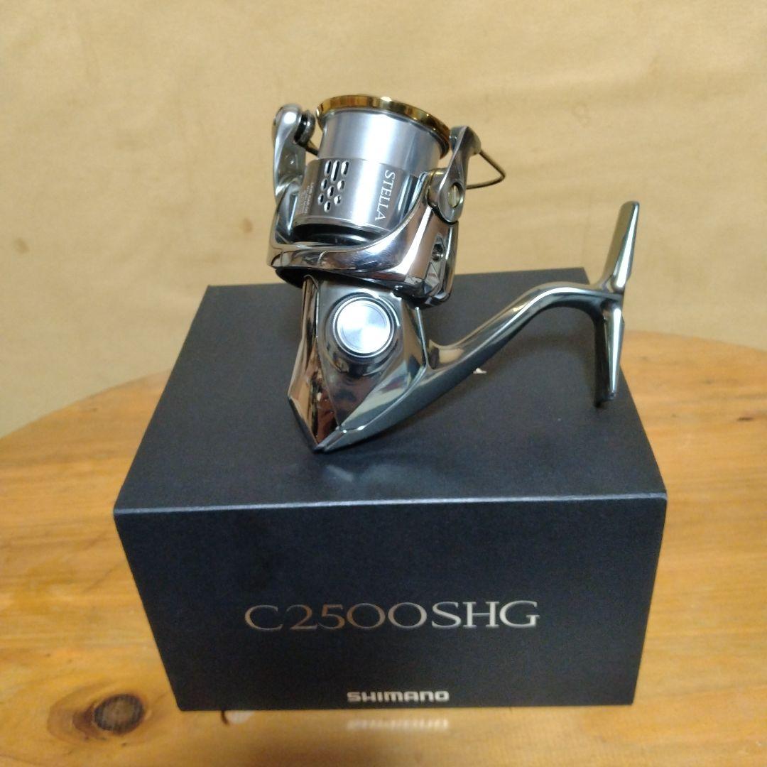 シマノ18ステラ　C2500SHG スプールC2000shg　ハンドル50mm