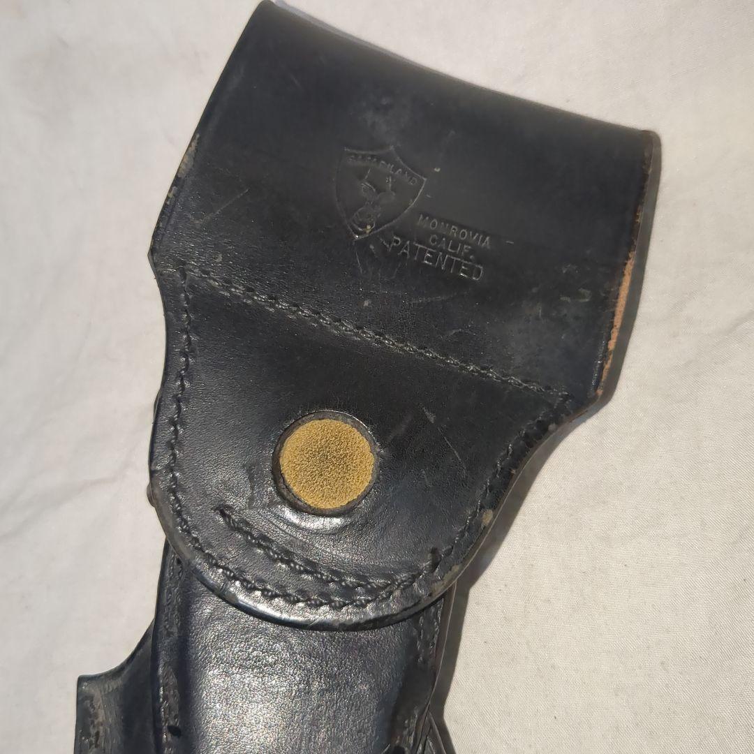 サファリランド製　実物本革レザーホルスター　s＆w 9mm対応