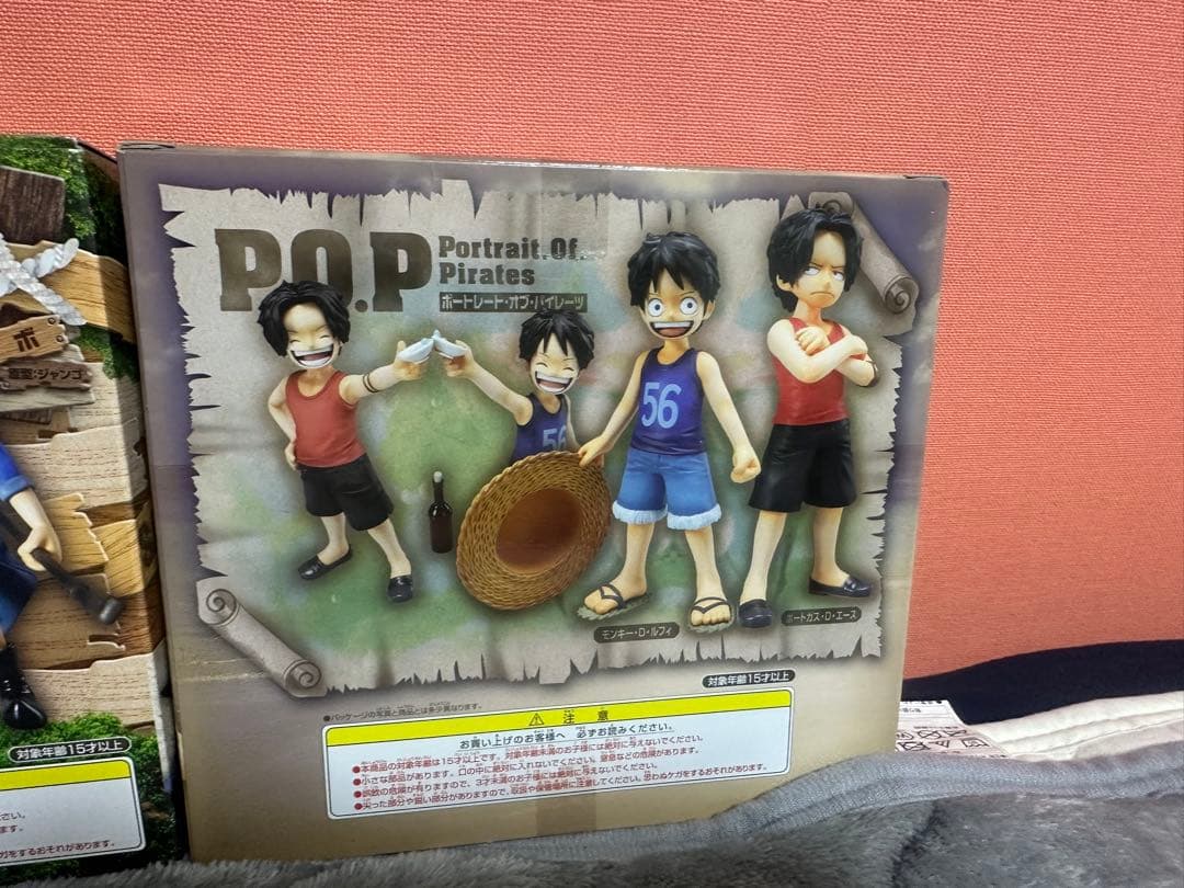 新品P.O.P ルフィ エース サボ兄弟の絆　フィギュアセット