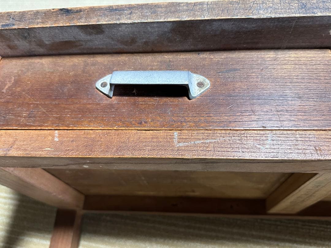 昭和レトロ・木製テーブル・アンティーク・ヴィンテージ・古家具　文机