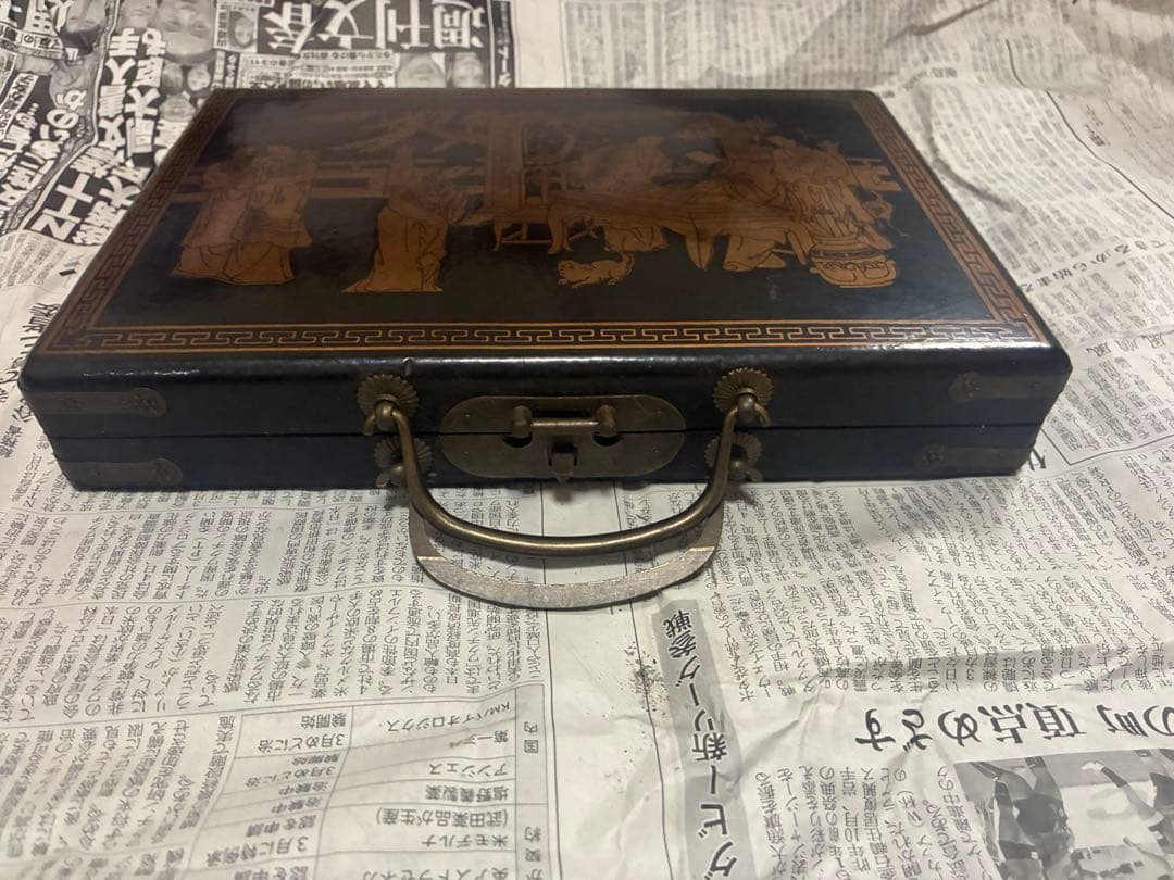 麻雀牌セット 中国 ヴィンテージ アンティーク レトロ