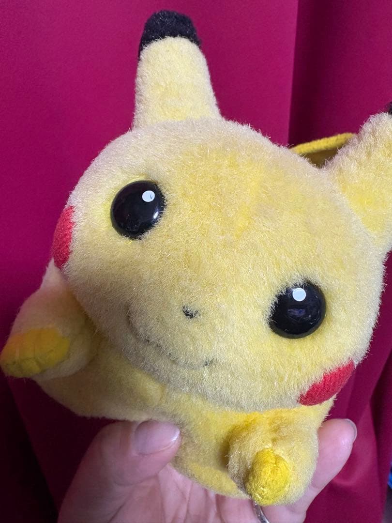 ピカチュウ ぬいぐるみ 初期 TOMY お腹を押すと鳴る