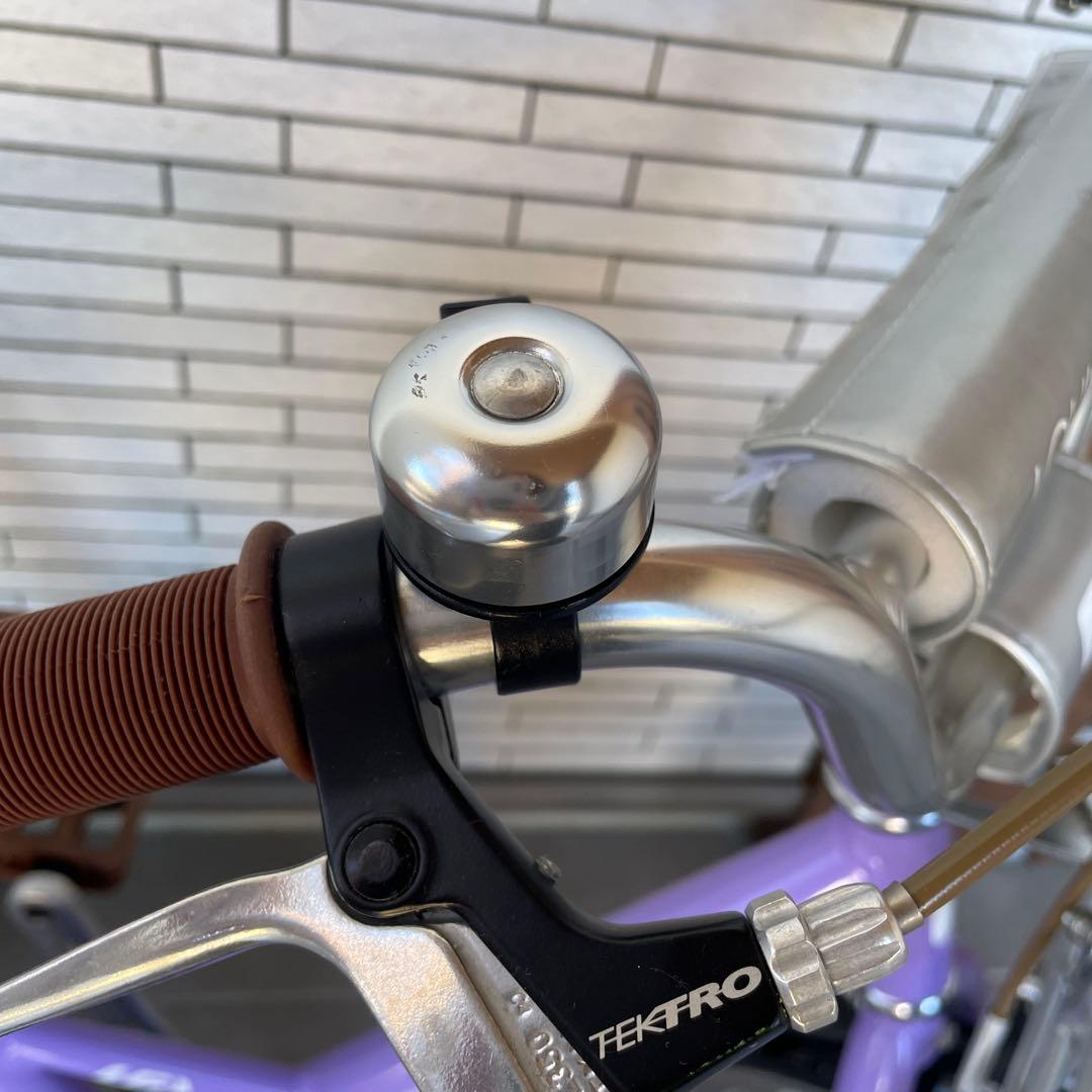 ルイガノ　k16プラス パープル　ラベンダー　自転車　16インチ　補助輪