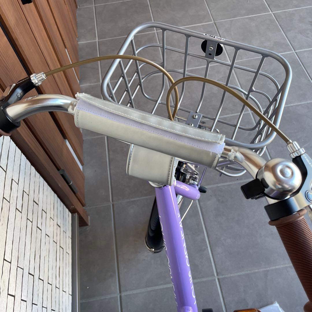 ルイガノ　k16プラス パープル　ラベンダー　自転車　16インチ　補助輪