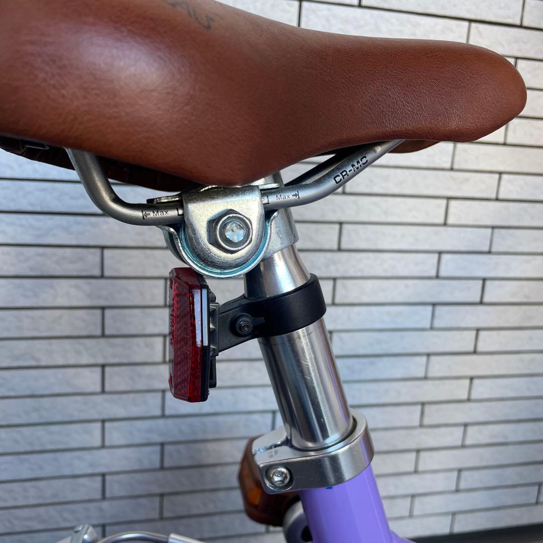 ルイガノ　k16プラス パープル　ラベンダー　自転車　16インチ　補助輪