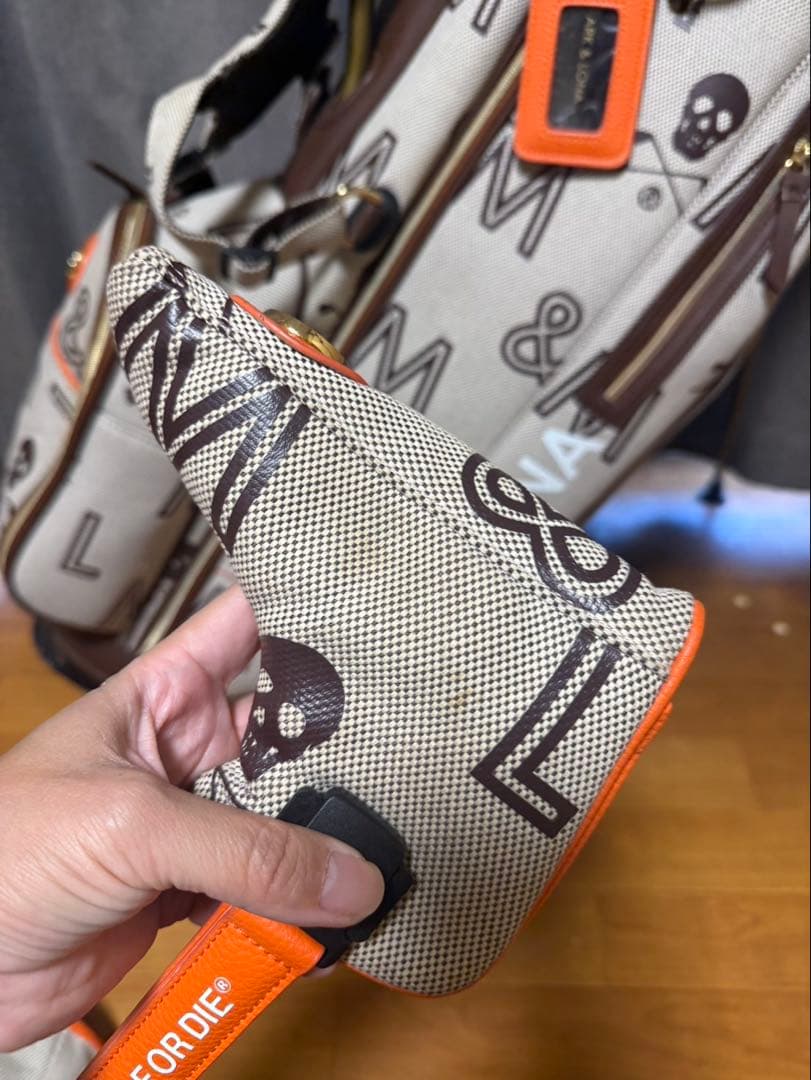 MARK & LONA キャディバッグ ベージュ　2022モデル　ゴルフセット