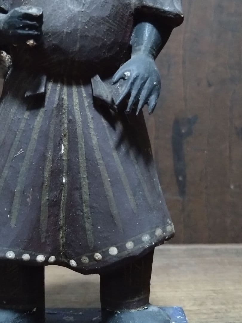 木彫柴又帝釈天　日蓮　葛飾区　男はつらいよ　古美術骨董古道具　仏像