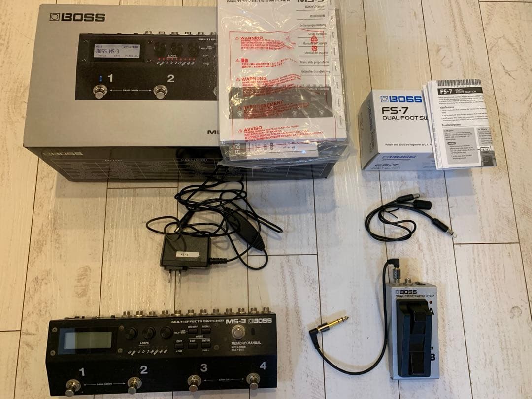BOSS MS-3 & FS-7 セット