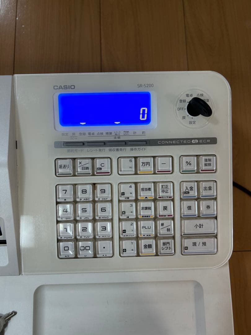 CASIO SR-S200 電子レジスター【動作確認済み】