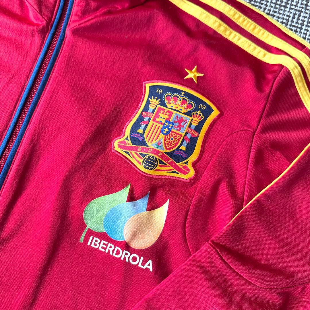 【選手着用フルスポンサー付】スペイン代表 ２０１２／トレーニングスーツ