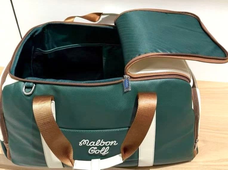即発送●マルボンゴルフボストンバッググリーン