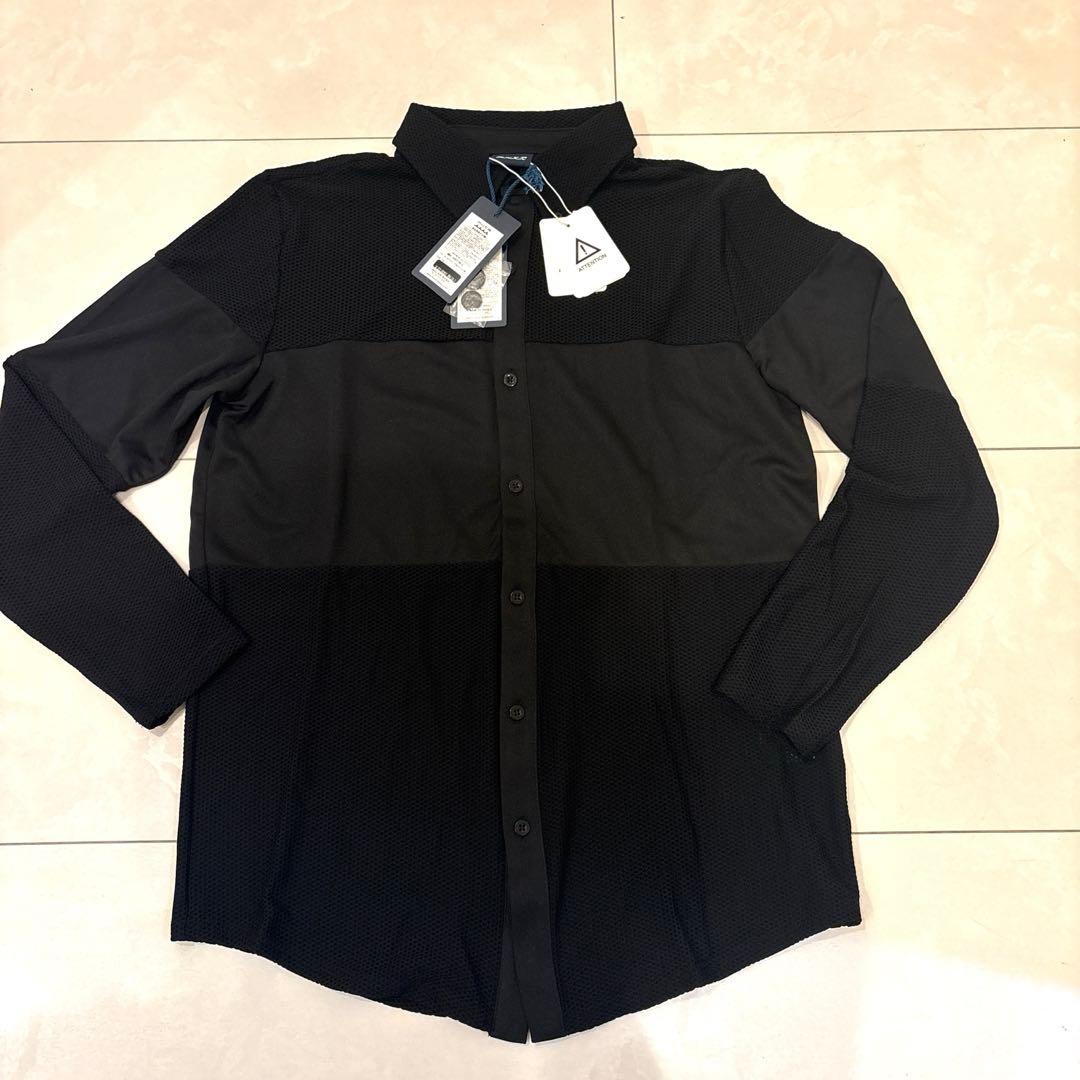 muta marine ストレッチメッシュシャツ