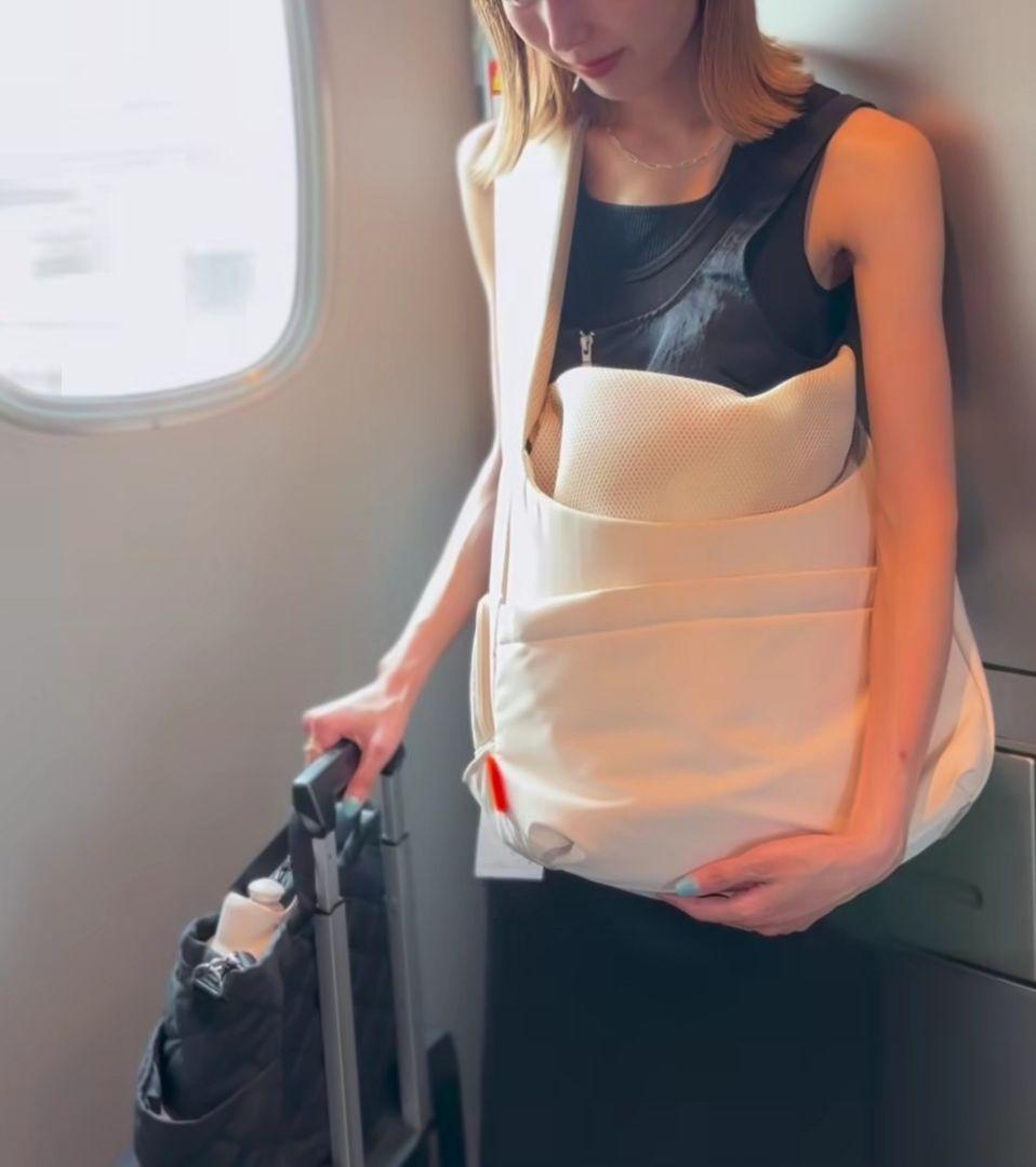 MINIME(ミニミー)❤犬用スリングキャリーバッグ M アイボリー