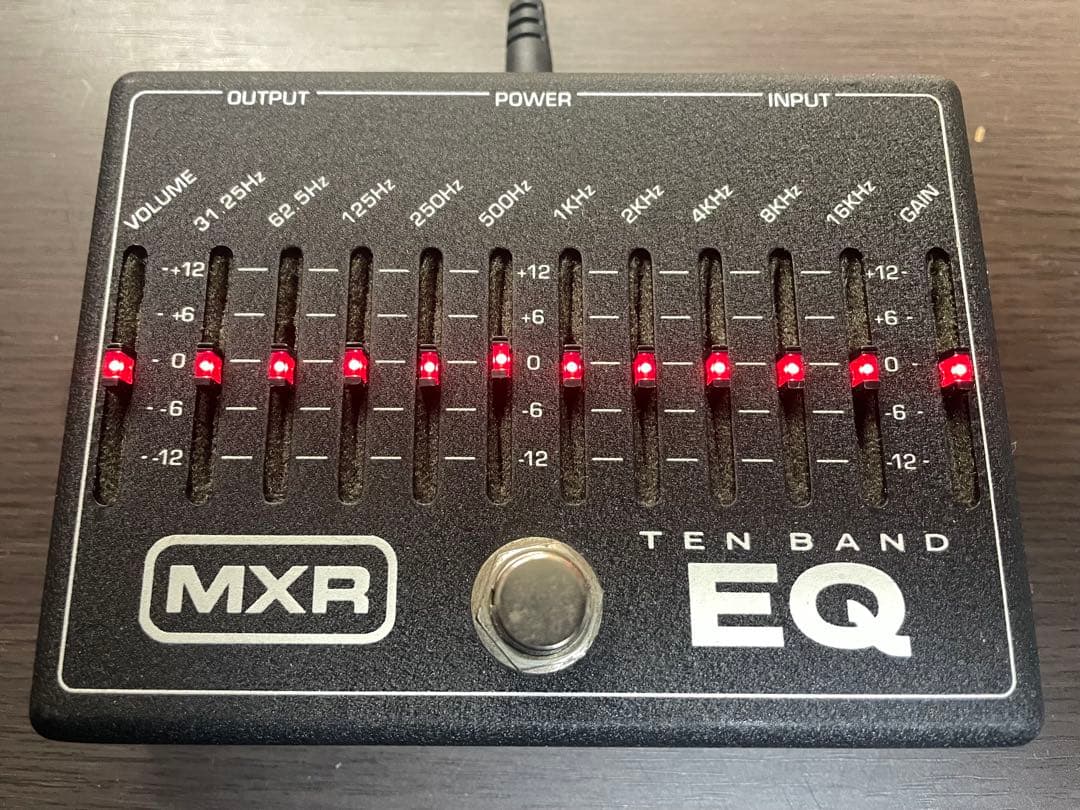 MXR Ten Band EQ プリアンプ　18Vアダプター付
