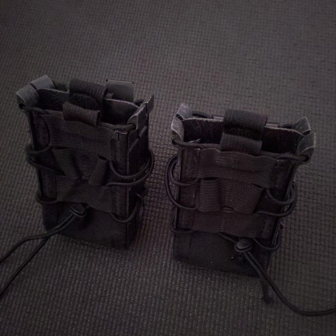 実物　High Speed Gear ライフル用 TACOマグ 前後2連