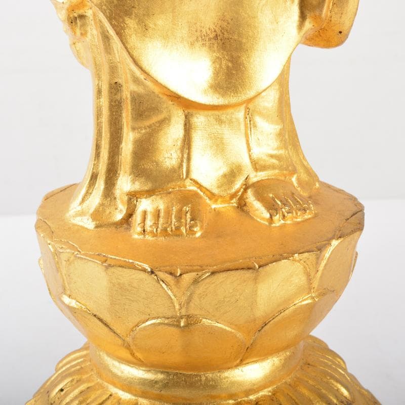 仏教美術　古銅鍍金　釈迦如来立像　仏像　V　5072A