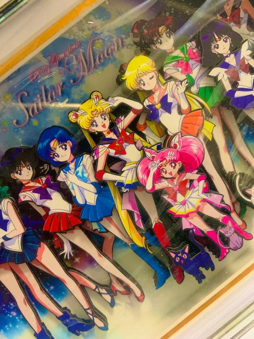 美少女戦士セーラームーン　海外限定品　3D立体画　絵画　タイプA 新品•未使用