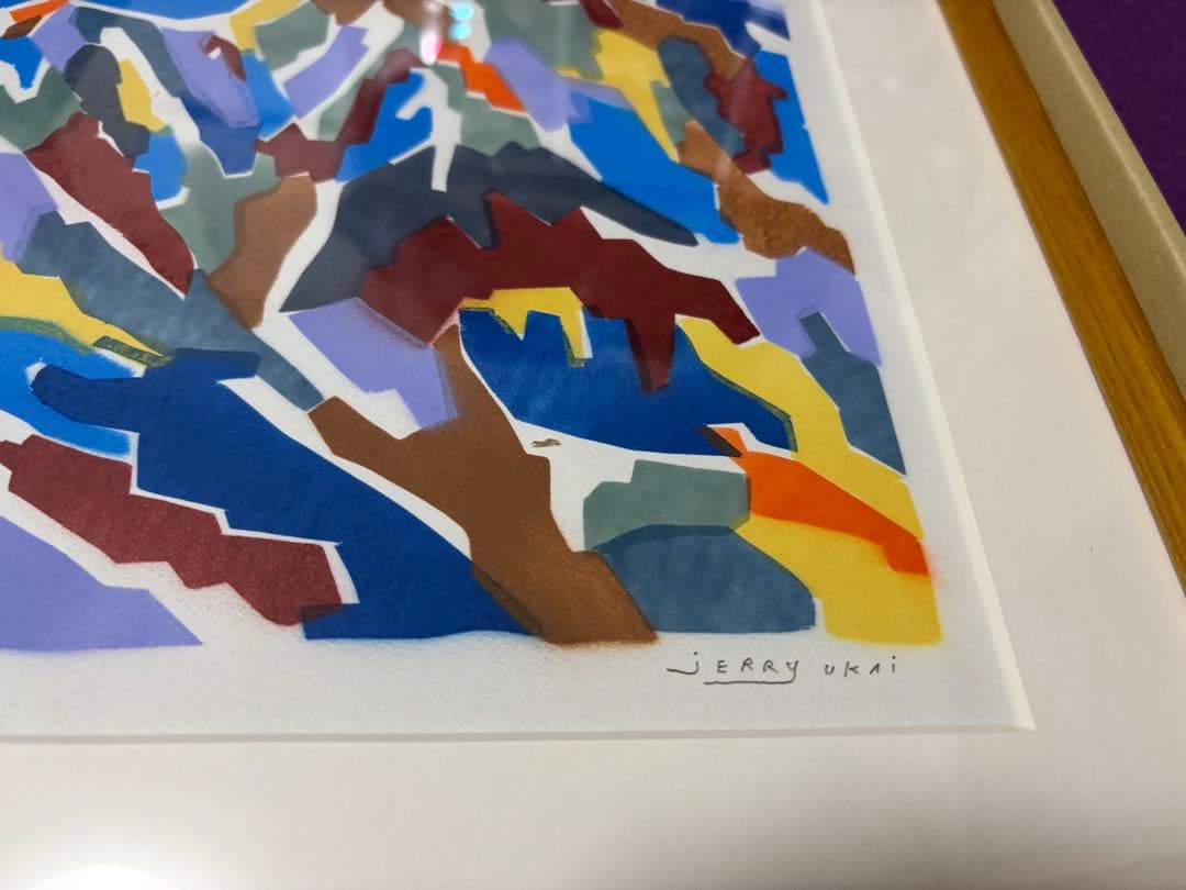 ジェリー鵜飼　額縁アート