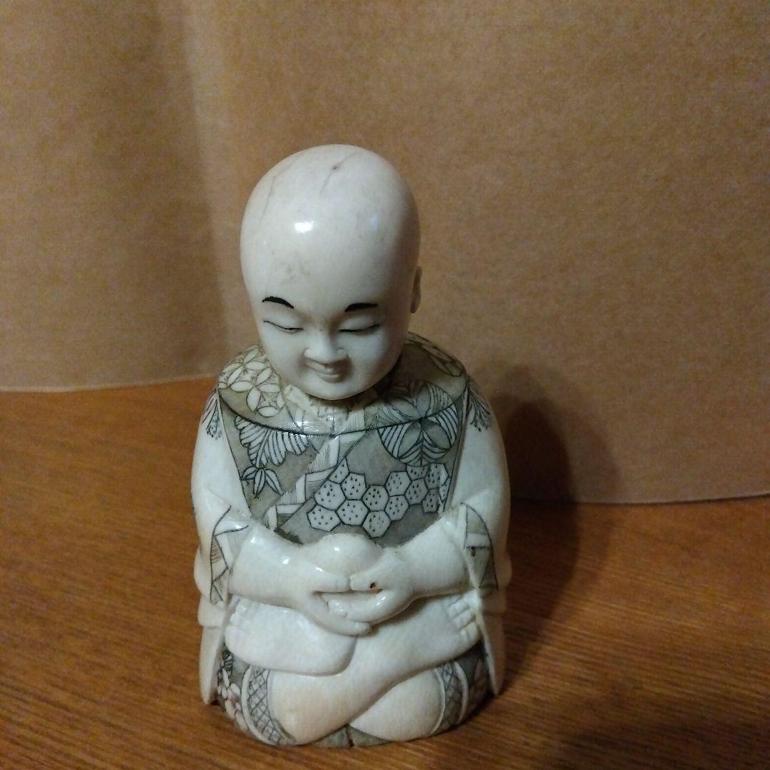 時代物　唐子置物