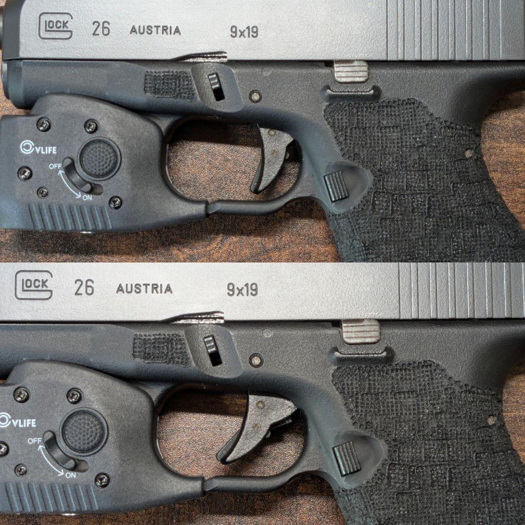 東京マルイ　グロック26 カスタム　ウェポンライト充電式