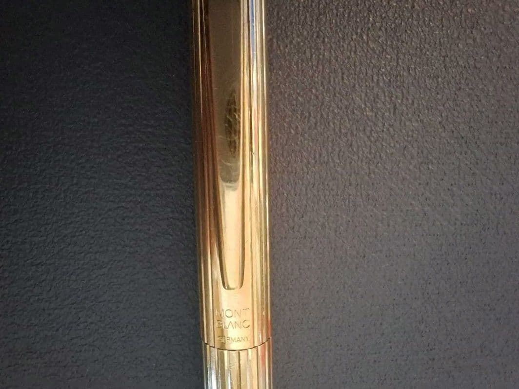 モンブラン ノブレス 万年筆 ゴールド 14K（585）ドイツ製 ヴィンテージ