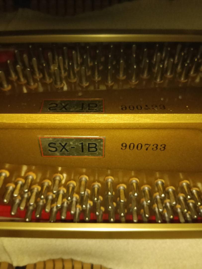 Steinbach & Sons アップライトピアノ 黒 椅子付き