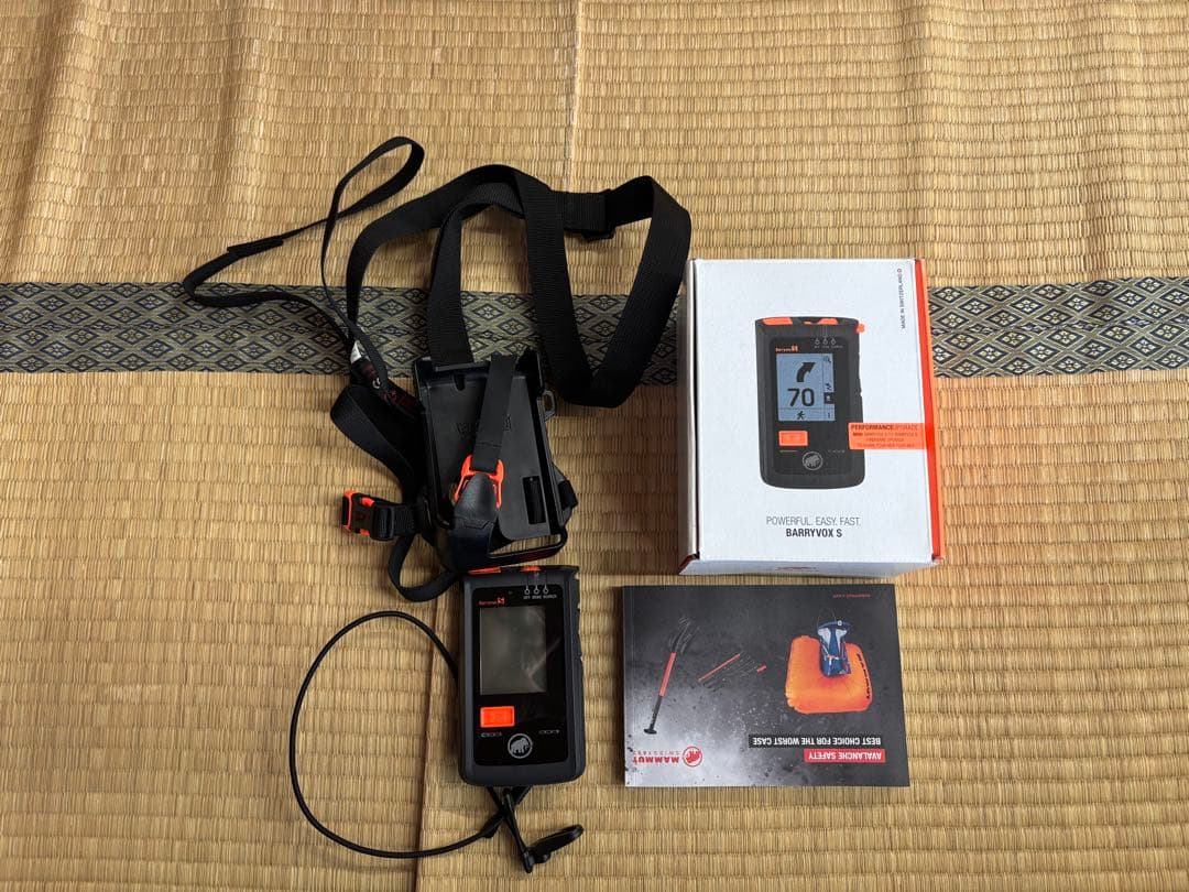 使用回数2回　MAMMUT Barryvox S ビーコン　バリーボックスS