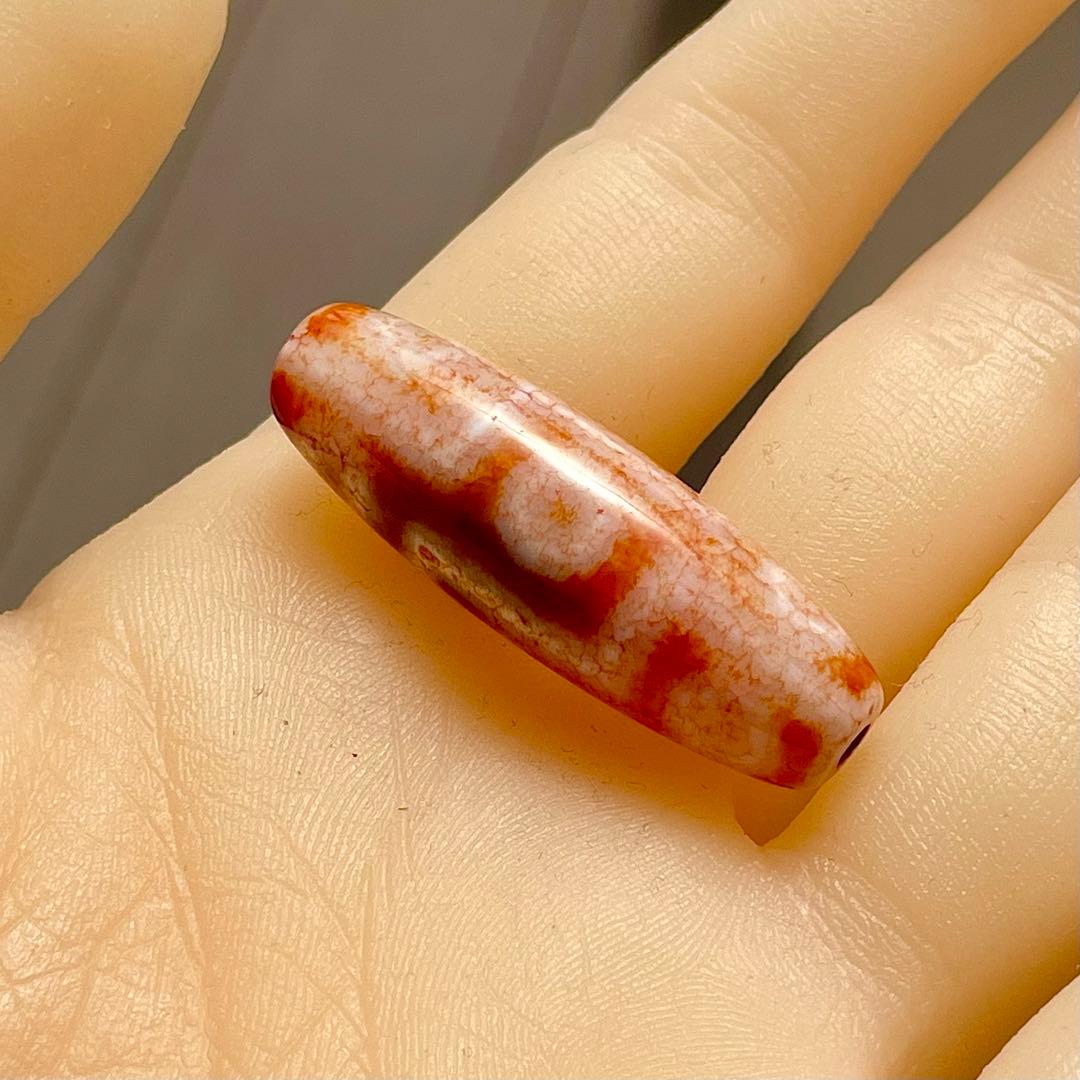 九眼天珠 風化紋 s703 老天珠 天眼石