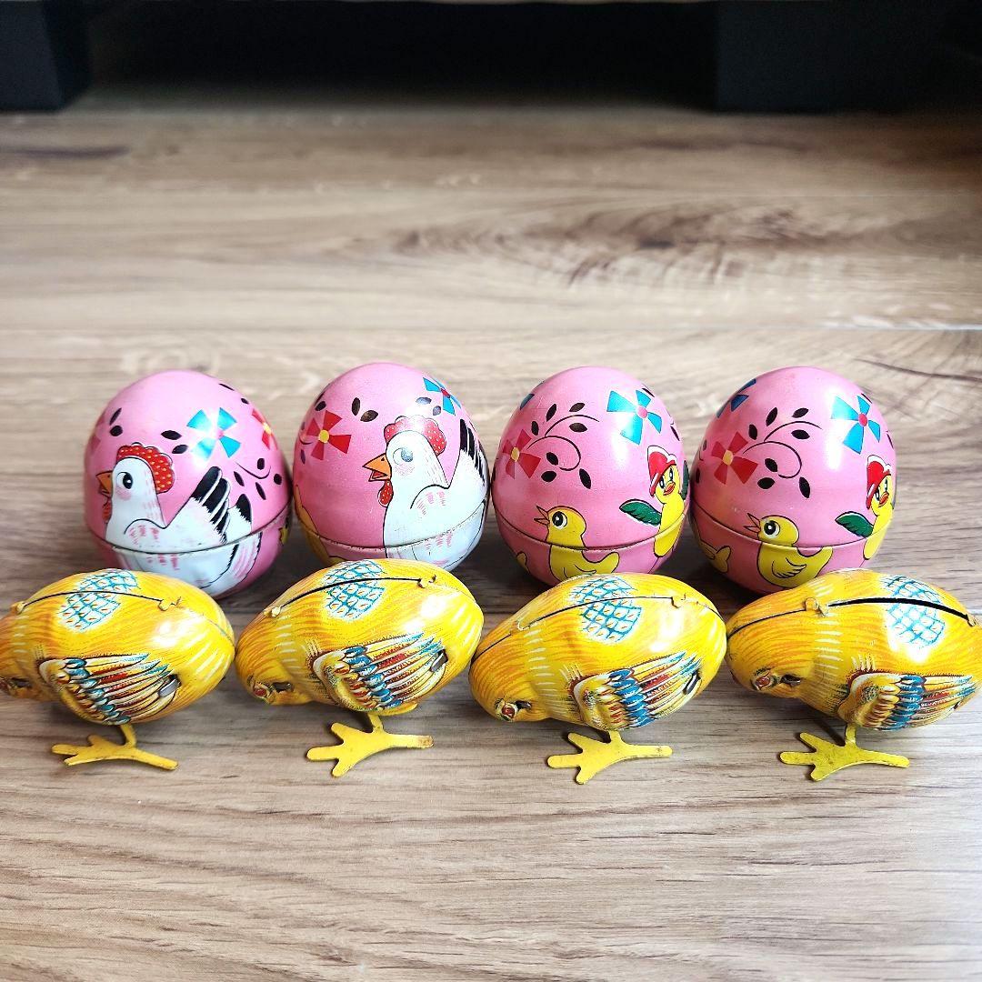 HAJI製 タマゴ入りぜんまいヒヨコ