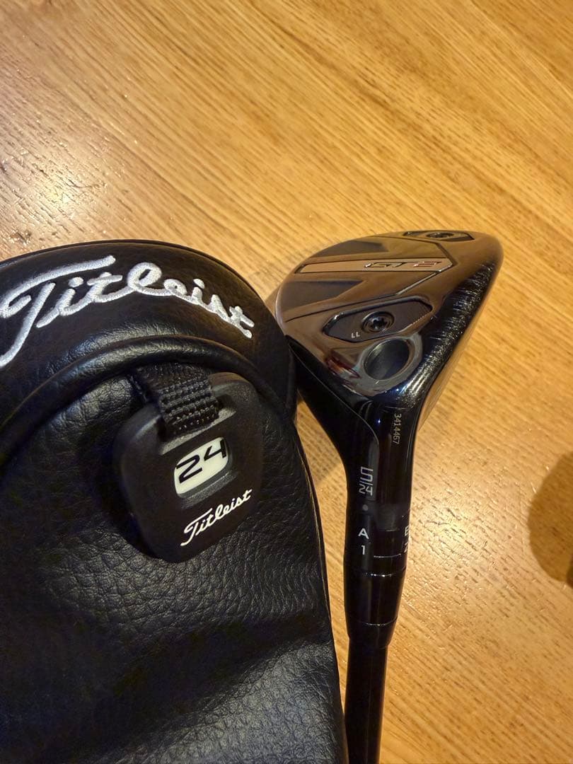 タイトリスト　GT2 ユーティリティメタル　5番24° カスタムシャフト