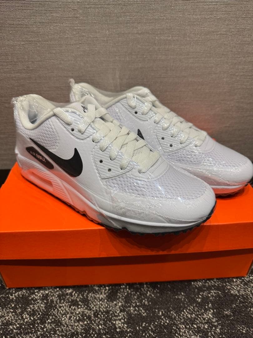 Nike Air Max 90ホワイト　ゴルフスパイクレス　新品