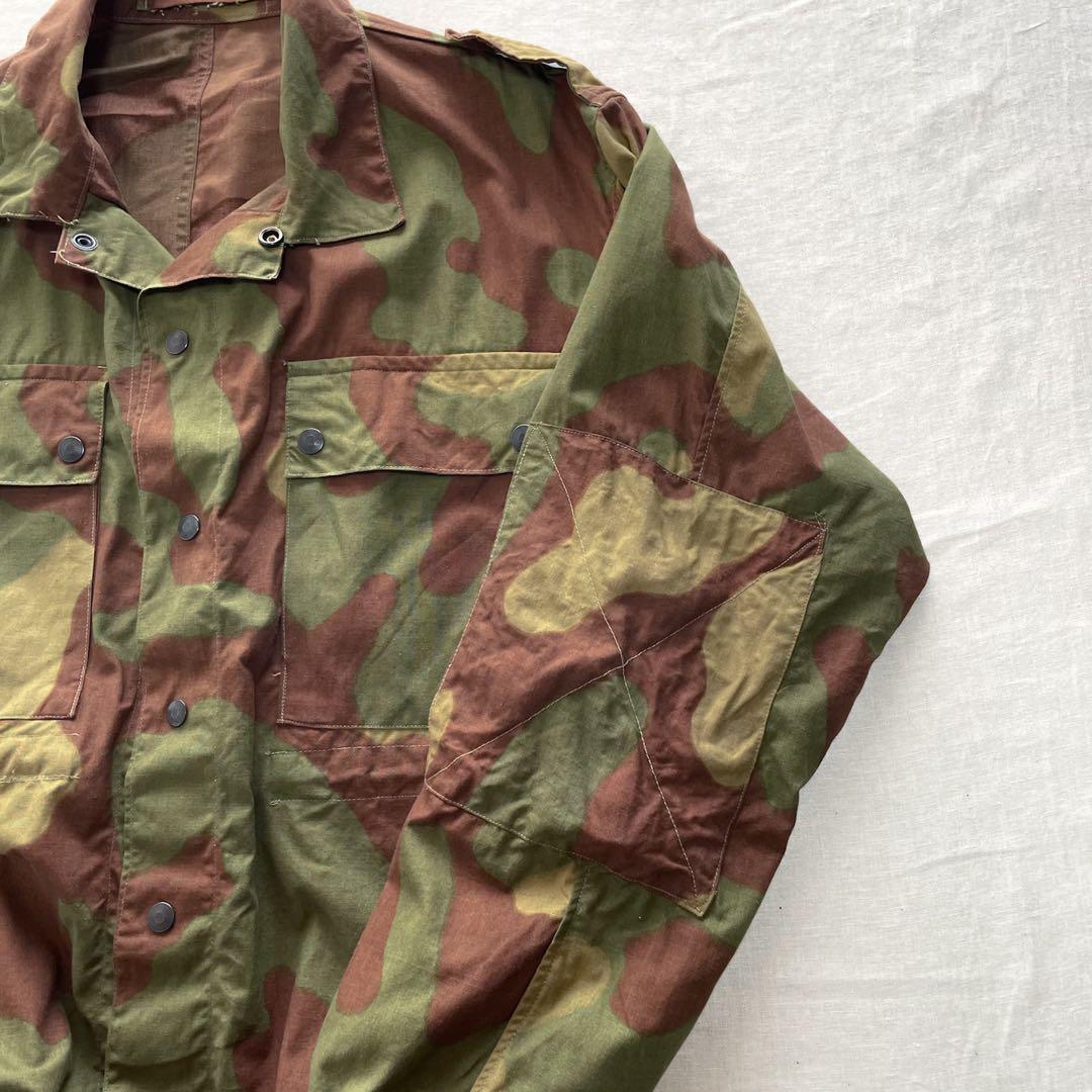美品 イタリア軍 サンマルコ海兵隊 迷彩 ジャケット L相当 ユーロ ミリタリー