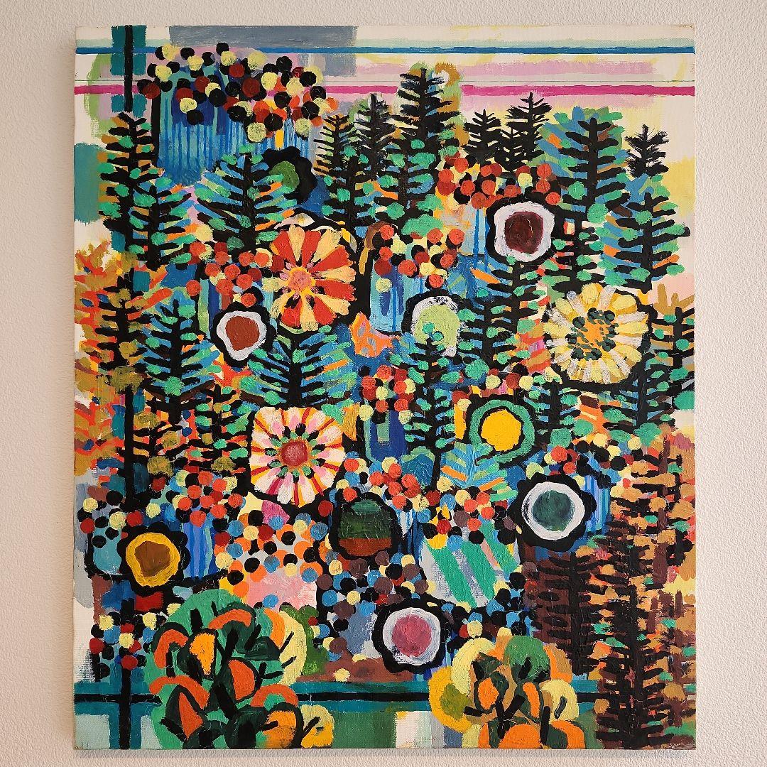 田渕眞兒　油絵　油彩画