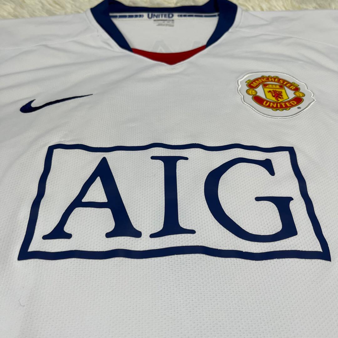 【美品】マンチェスターユナイテッド ユニフォーム 08/09 アウェイ クリロナ