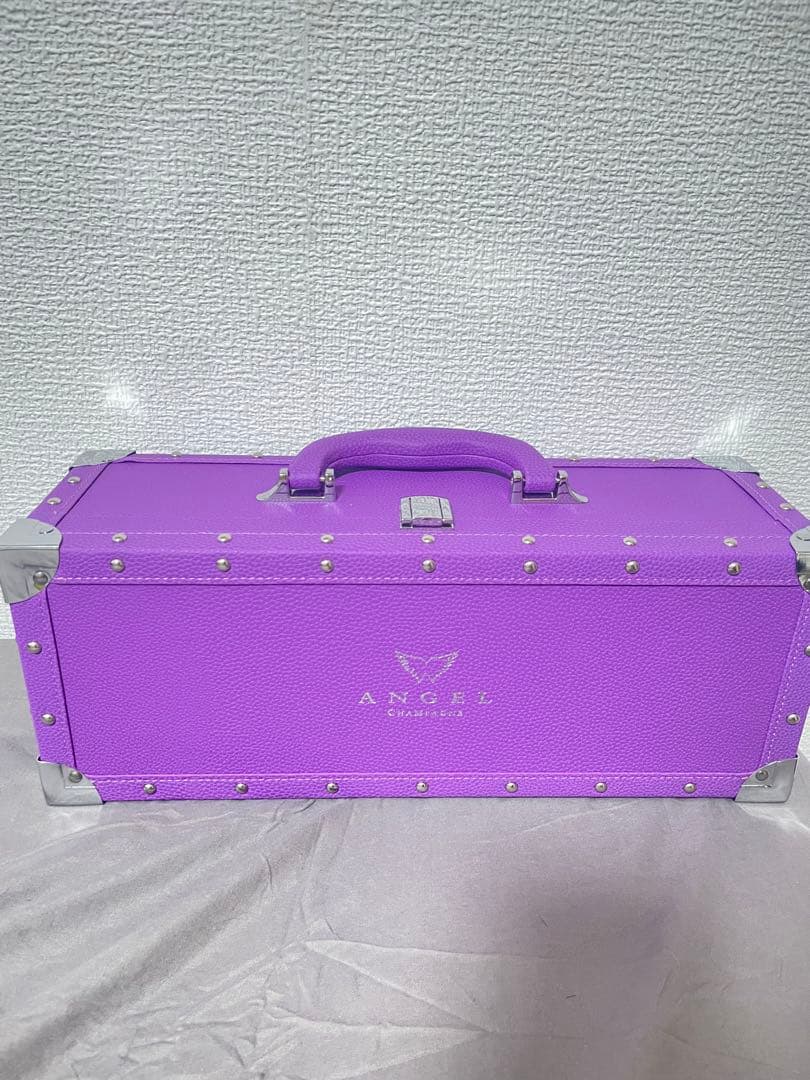 「新品」　エンジェル シャンパン　ヘイロー　パープル　専用ケース付き