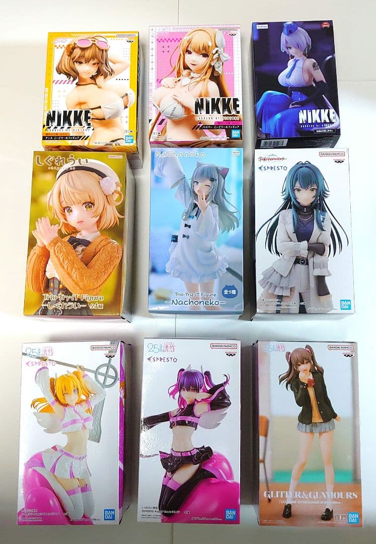 フィギュア まとめ売り 9個セット ニケ 学マス しぐれうい 2.5次元の誘惑
