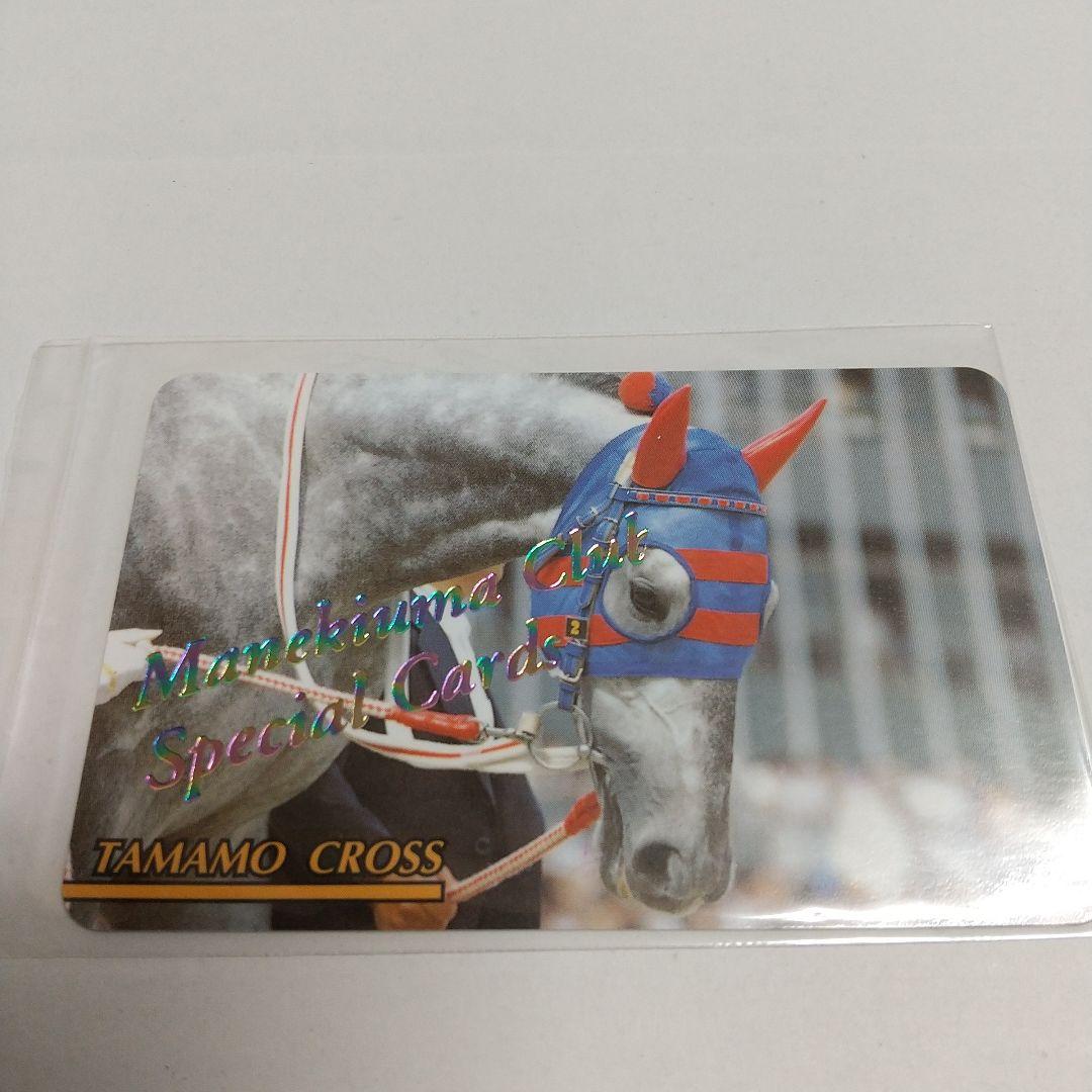 タマモクロス レインボーカード No.424 まねき馬 東ハト