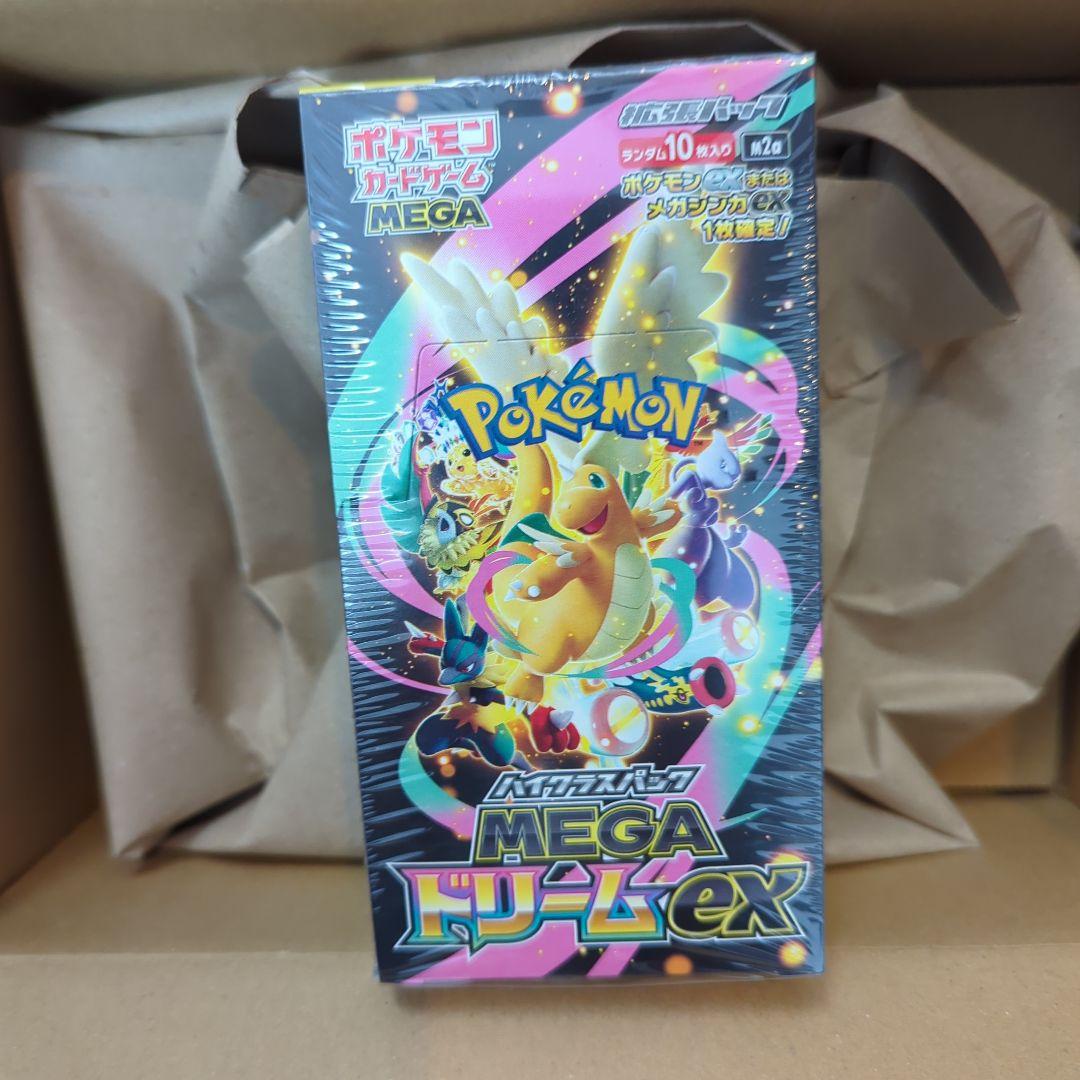 ポケモンカードゲーム MEGA ドリームex 1ボックス/10パック入