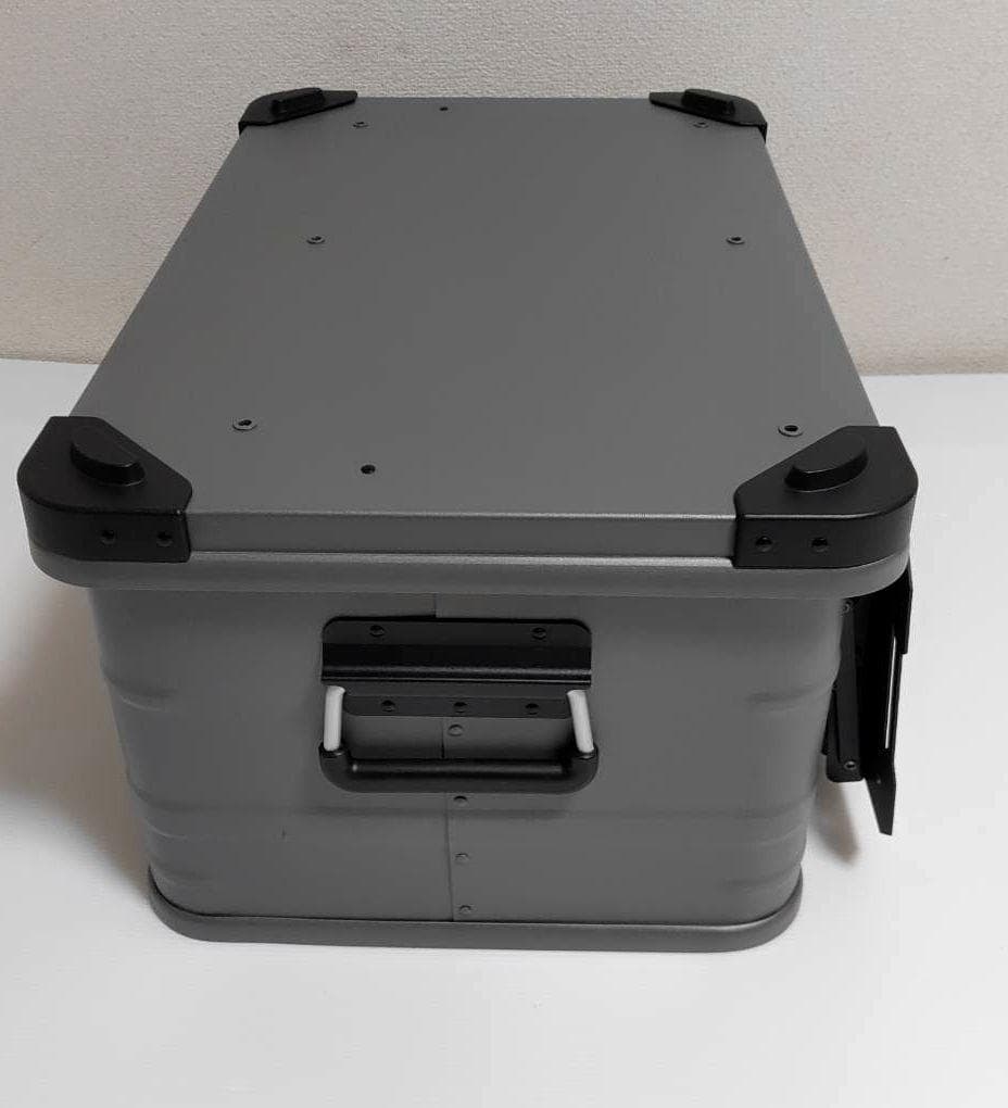新品送料込み　50L アルミコンテナ　フルカスタム　アッシュ　キャンプ