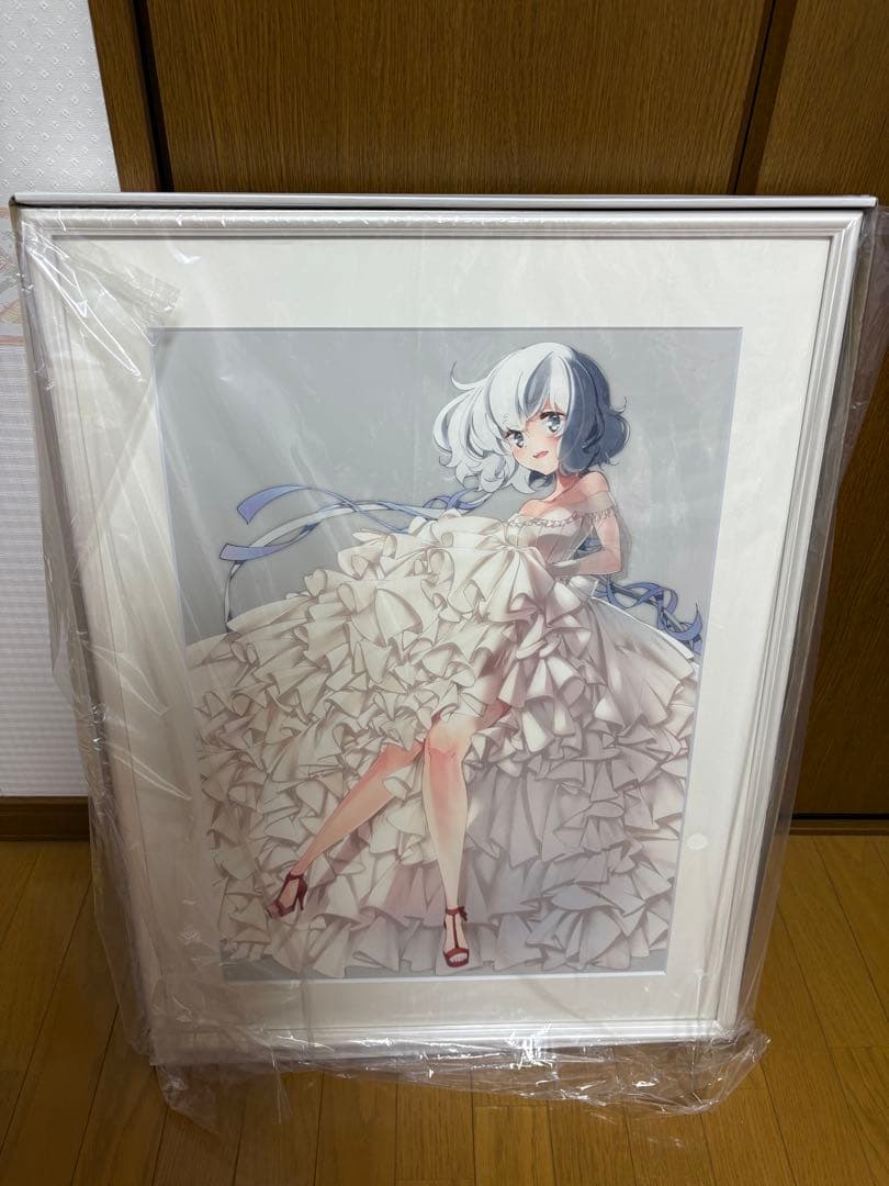 ゾンビランドサガ スマートアートプリント 紺野純子 直筆サイン入りポストカード付