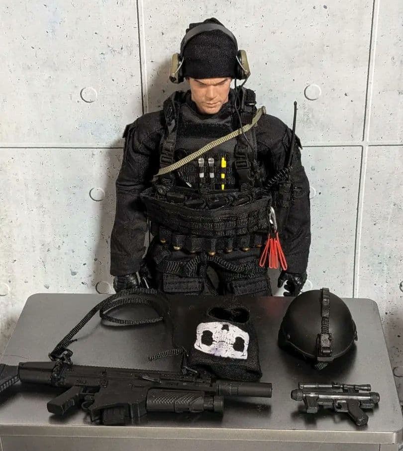 アメリカ軍特殊急襲部隊 ブラックオプス　1/6 12インチ cs7