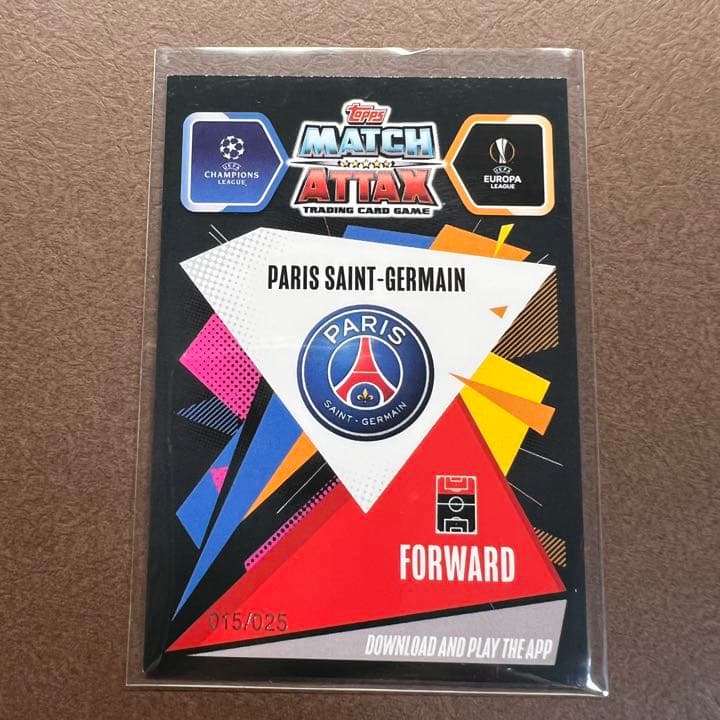 Topps Chrome Mbappe エムバペ ムバッペ 25枚限定 カード