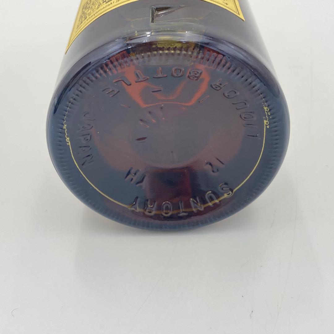 【未開】山崎 12年 シングルモルトウイスキー 700ml 43%