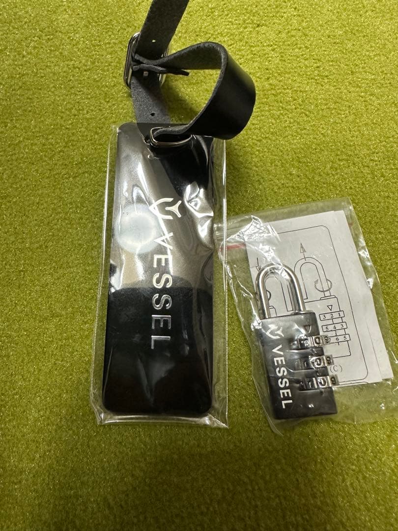 VESSEL キャディバック　マスターズカラー　CROSSHATCH GREEN