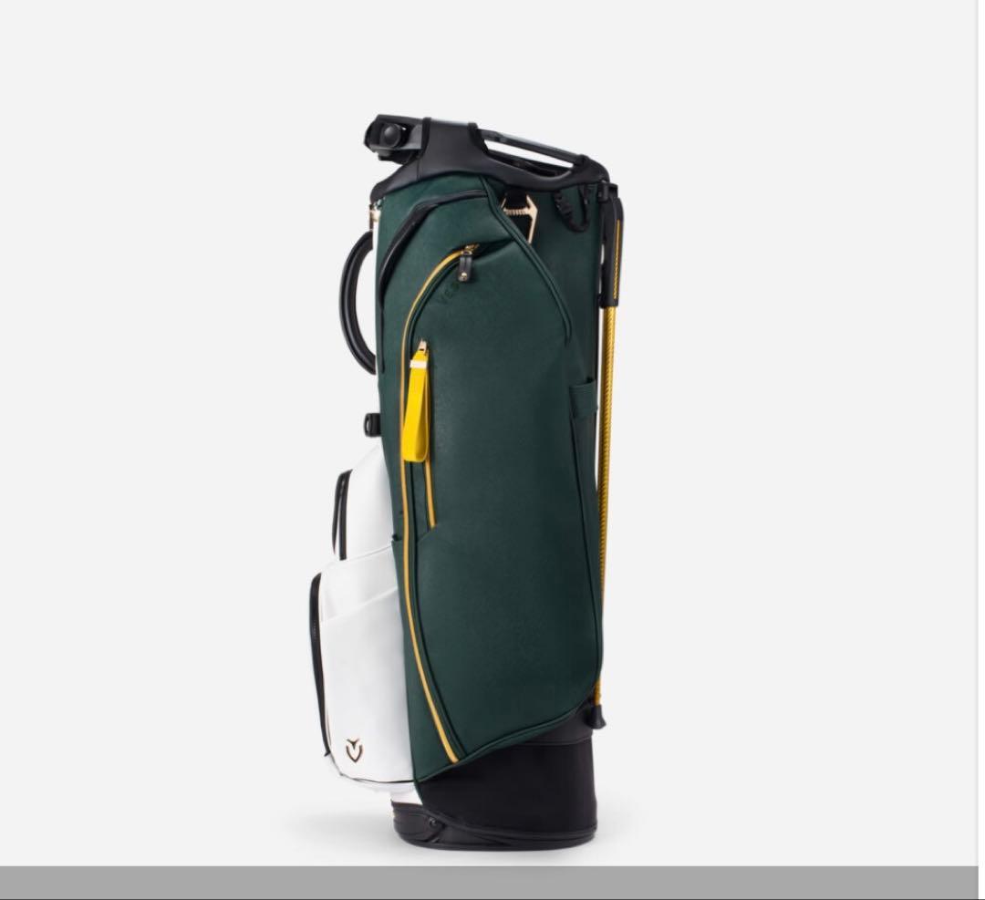 VESSEL キャディバック　マスターズカラー　CROSSHATCH GREEN