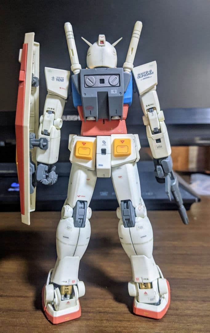 MGガンダムv作戦3体＋Gファイター＋ジムとコアーファイター