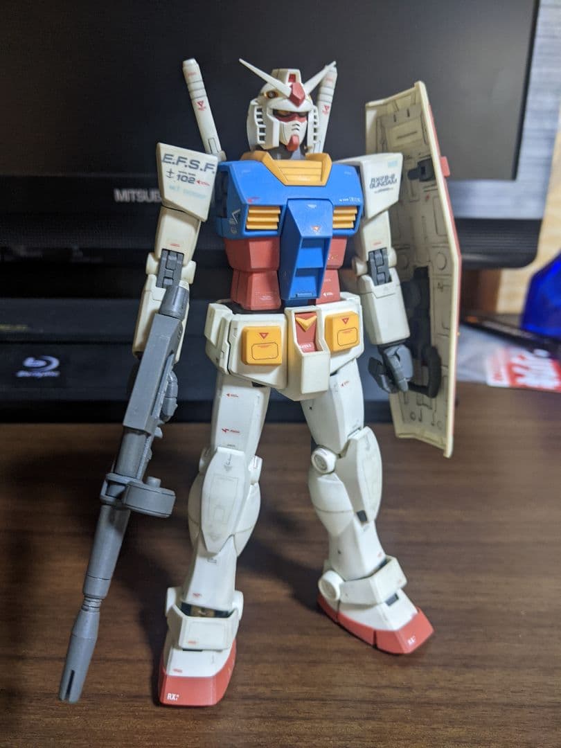 MGガンダムv作戦3体＋Gファイター＋ジムとコアーファイター