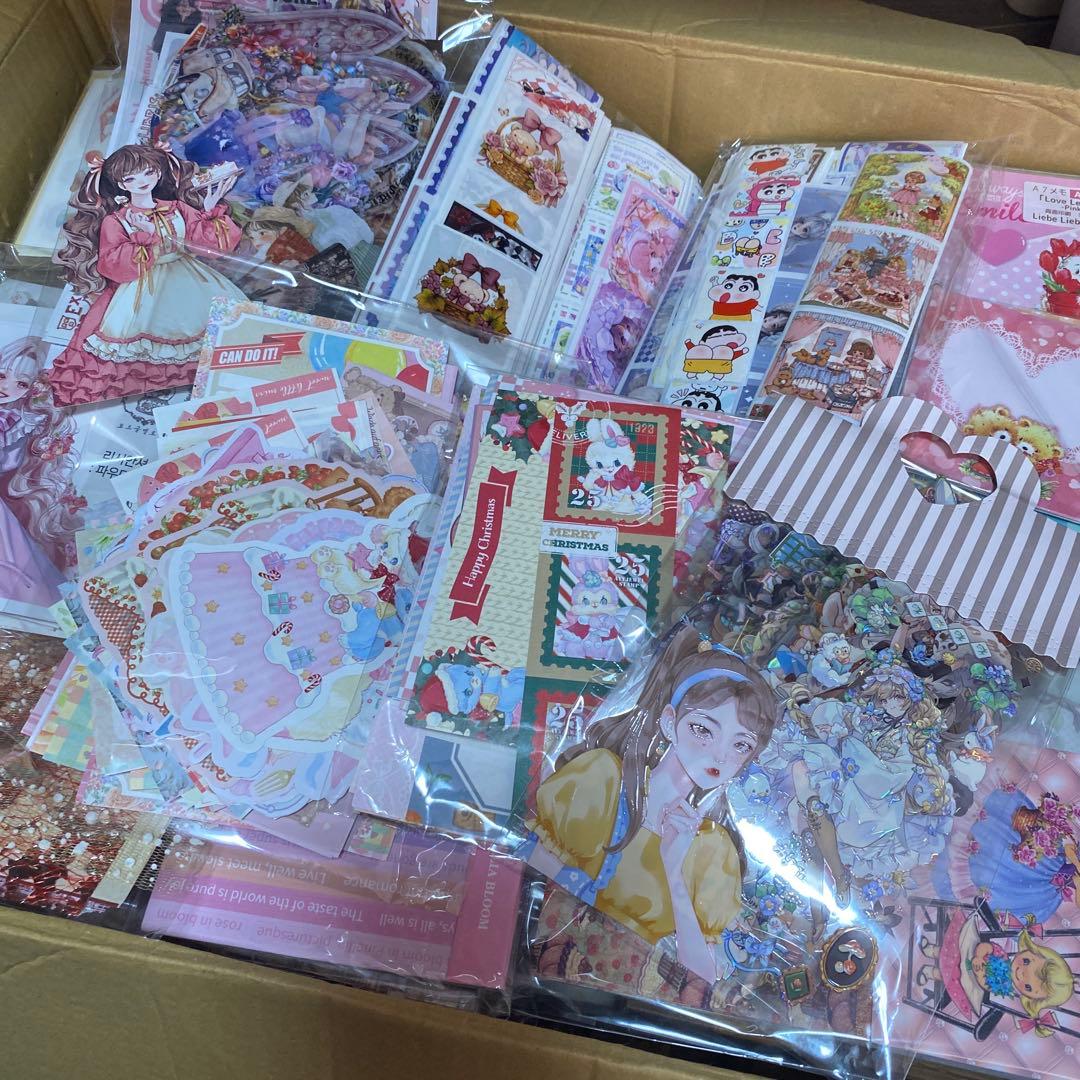 100サイズ 紙モノ コラージュ素材 大量まとめ売り