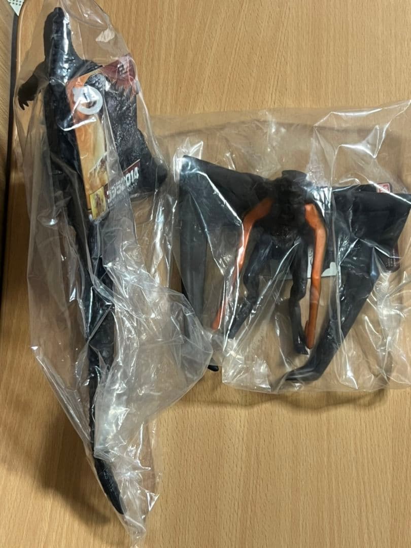 バンダイソフビ☆ゴジラ2014☆ムービーモンスターシリーズ☆ ゴジラ＆ムートー☆